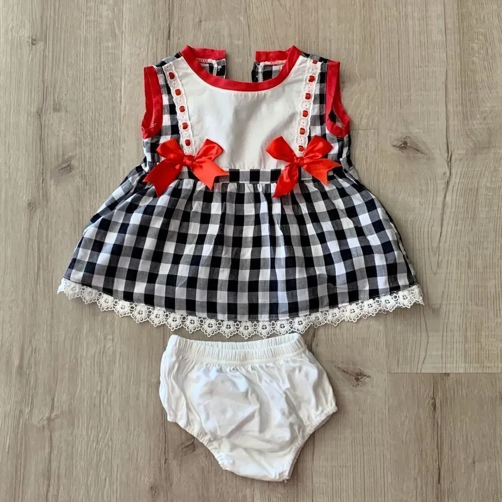 Baby Girl Gingham Dress
